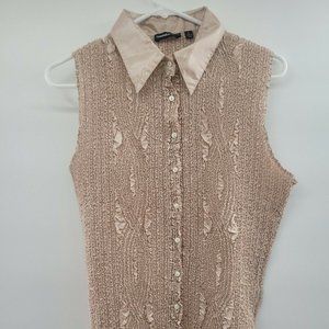 Women's Top Essentials By Milano large Pre-Owned 100% Polyester